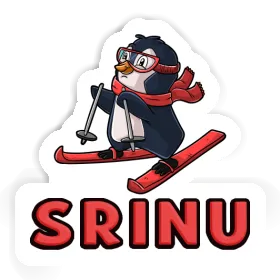 Autocollant Skieuse Srinu Image