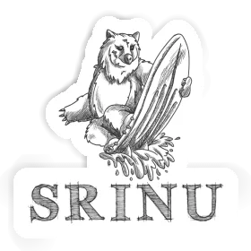 Surfeur Autocollant Srinu Image