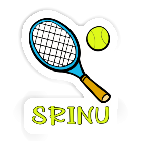 Aufkleber Srinu Tennisschläger Image