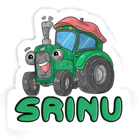 Srinu Autocollant Tracteur Image