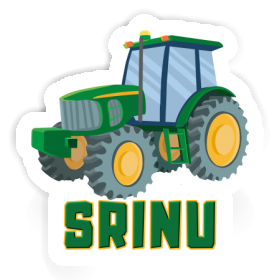 Srinu Autocollant Tracteur Image