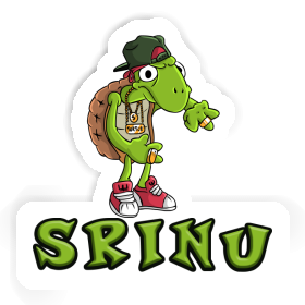Sticker Hip Hop Turtle Srinu Image