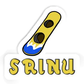 Autocollant Srinu Wakeboard Image