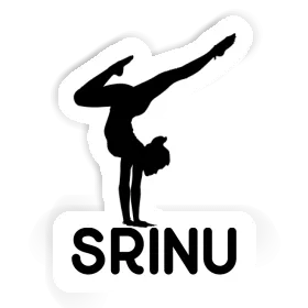 Sticker Srinu Yoga Woman Image