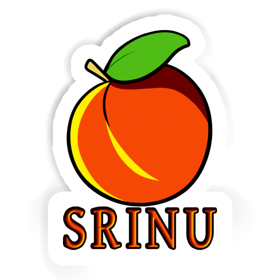 Autocollant Srinu Abricot Image