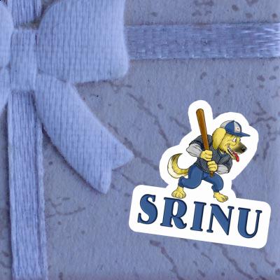 Baseball-Hund Sticker Srinu Gift package Image
