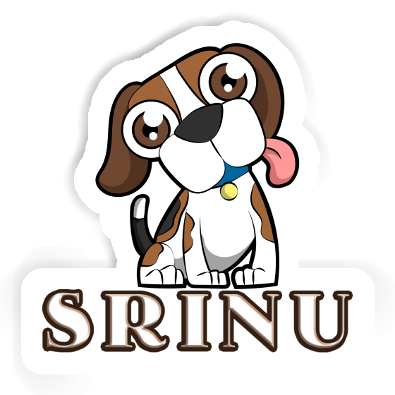Beagle-Hund Autocollant Srinu Notebook Beagle-Hund Autocollant Srinu Gift package Image