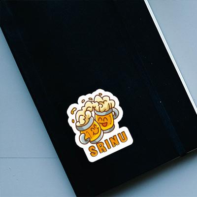 Bière Autocollant Srinu Laptop Image