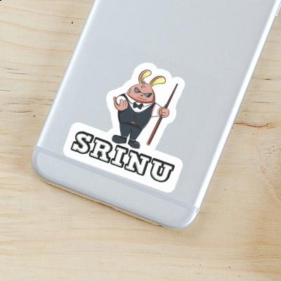 Autocollant Lapin Srinu Gift package Image