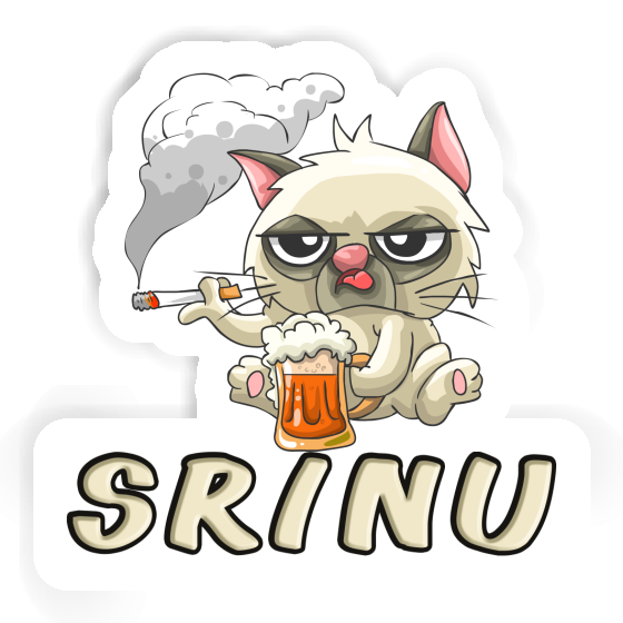 Aufkleber Srinu Bad Cat Notebook Aufkleber Srinu Bad Cat Gift package Image