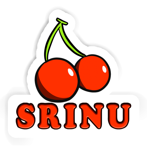 Autocollant Srinu Cerise Image