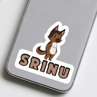 Sticker German Sheperd Srinu Laptop Image