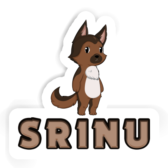 Sticker German Sheperd Srinu Gift package Image