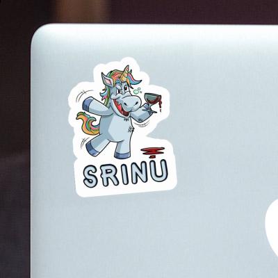 Licorne Autocollant Srinu Laptop Image