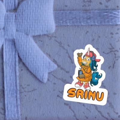 Licorne hip-hop Autocollant Srinu Gift package Image
