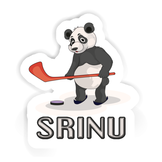 Ice Hockey Panda Sticker Srinu Notebook Ice Hockey Panda Sticker Srinu Notebook Image