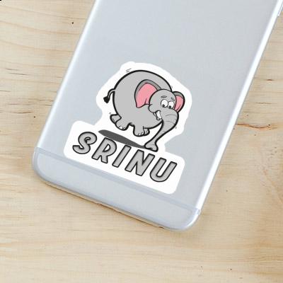 Sticker Elefant Srinu Gift package Image