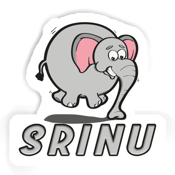 Autocollant Srinu Éléphant Notebook Autocollant Srinu Éléphant Gift package Image