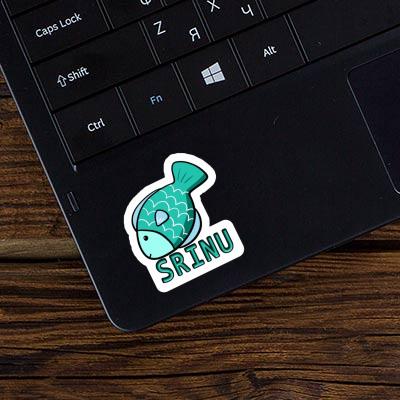 Srinu Sticker Fisch Notebook Srinu Sticker Fisch Gift package Image
