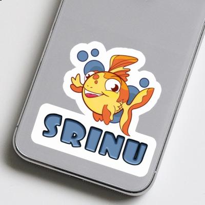 Sticker Srinu Fisch Notebook Sticker Srinu Fisch Gift package Image