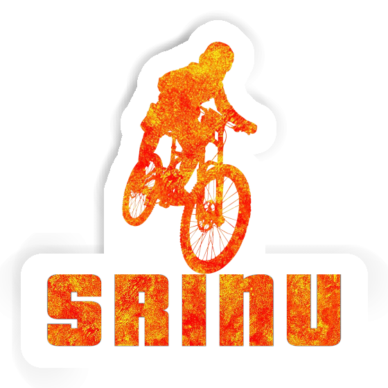 Srinu Autocollant Freeride Biker Laptop Image