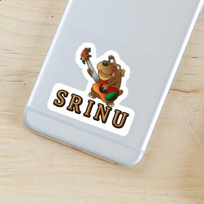 Gitarrenhund Sticker Srinu Laptop Image