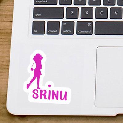 Sticker Srinu Golferin Notebook Sticker Srinu Golferin Gift package Image