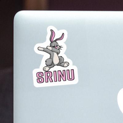 Srinu Autocollant Lapin Laptop Srinu Autocollant Lapin Laptop Image