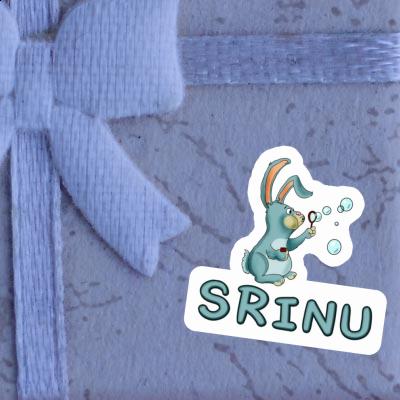 Lapin Autocollant Srinu Image
