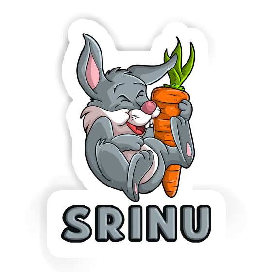 Autocollant Srinu Lapin de Pâques Notebook Autocollant Srinu Lapin de Pâques Gift package Image