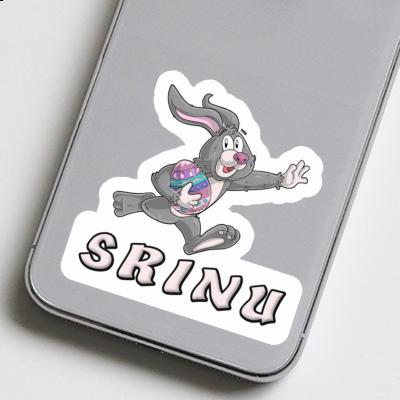 Srinu Autocollant Lapin de rugby Laptop Image