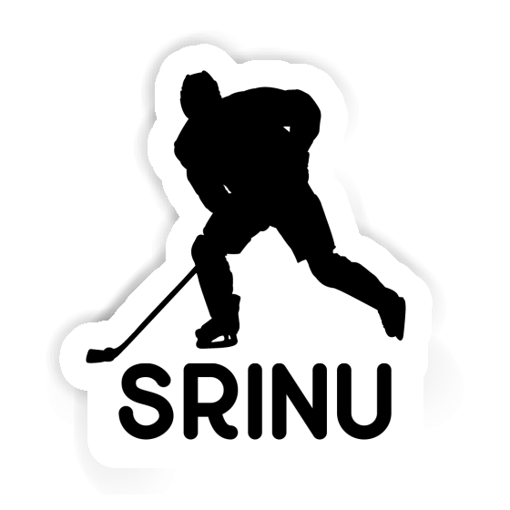 Aufkleber Srinu Eishockeyspieler Aufkleber Srinu Eishockeyspieler Image