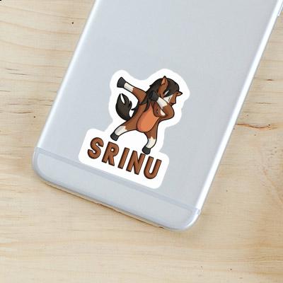 Sticker Srinu Dabbing Horse Notebook Image