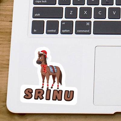 Sticker Weihnachtspferd Srinu Notebook Sticker Weihnachtspferd Srinu Notebook Image