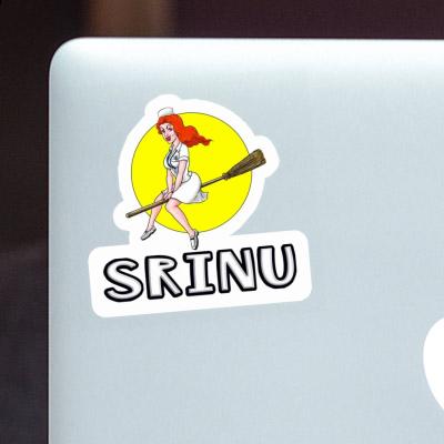 Sticker Srinu Krankenschester Gift package Image