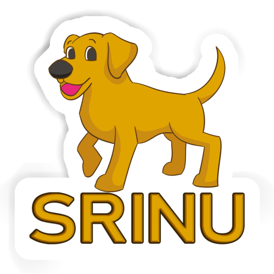 Labrador Autocollant Srinu Notebook Labrador Autocollant Srinu Gift package Image