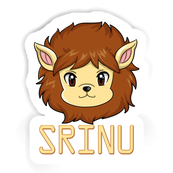 Sticker Srinu Löwenkopf Sticker Srinu Löwenkopf Image
