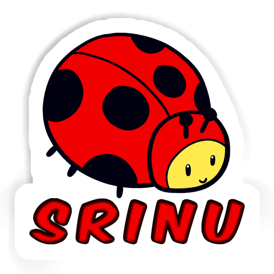 Srinu Sticker Ladybug Notebook Srinu Sticker Ladybug Gift package Image