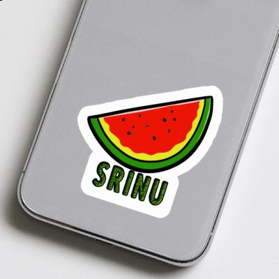 Autocollant Srinu Pastèque Laptop Image