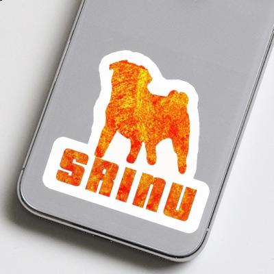 Srinu Sticker Pug Srinu Sticker Pug Image
