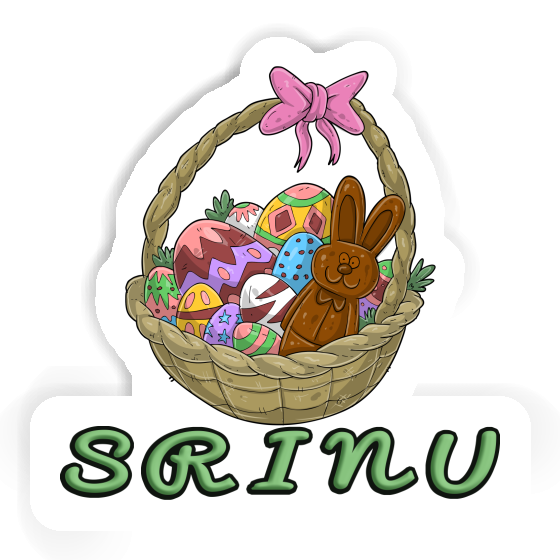 Sticker Osternest Srinu Gift package Image
