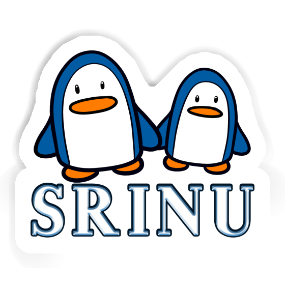Srinu Autocollant Pingouin Laptop Image
