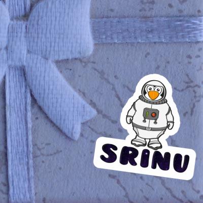 Sticker Astronaut Srinu Notebook Sticker Astronaut Srinu Gift package Image