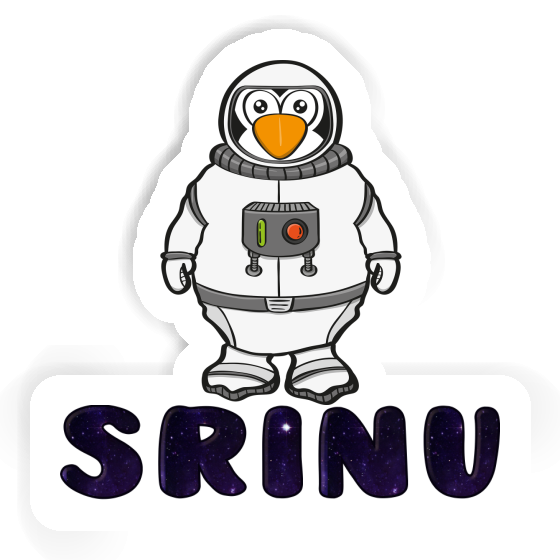 Sticker Astronaut Srinu Notebook Sticker Astronaut Srinu Notebook Image