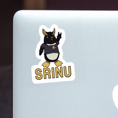 Penguin Sticker Srinu Notebook Image