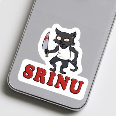 Psycho-Katze Sticker Srinu Image