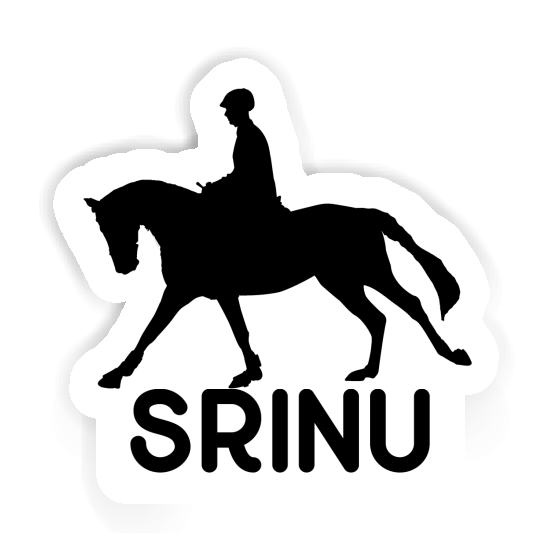 Horse Rider Sticker Srinu Laptop Image