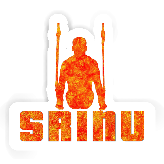 Autocollant Srinu Gymnaste aux anneaux Gift package Image