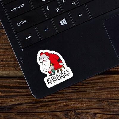 Aufkleber Weihnachtsmann Srinu Notebook Aufkleber Weihnachtsmann Srinu Notebook Image
