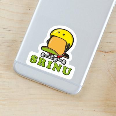Srinu Autocollant Œuf de skateboard Gift package Image